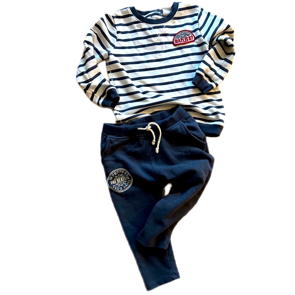The Beatles matching 3T sweatsuit